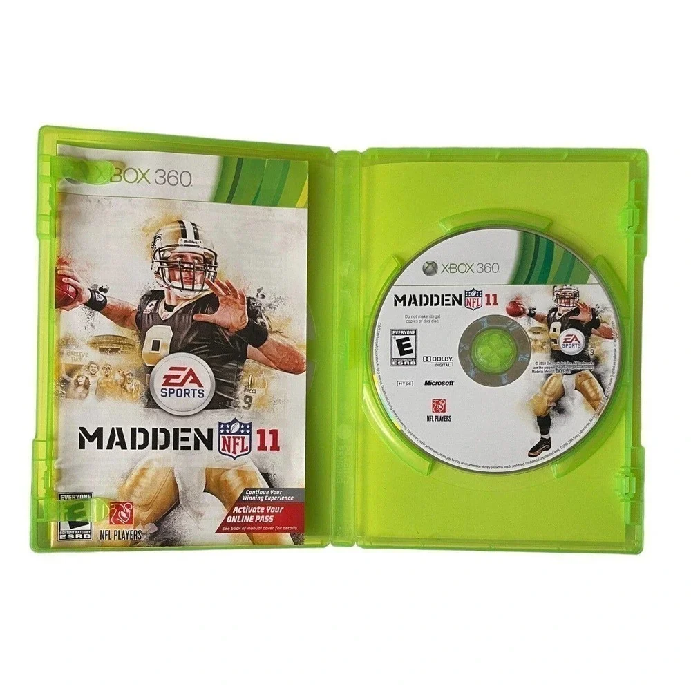 Madden NFL 11 Xbox 360 Game Complete And Tested